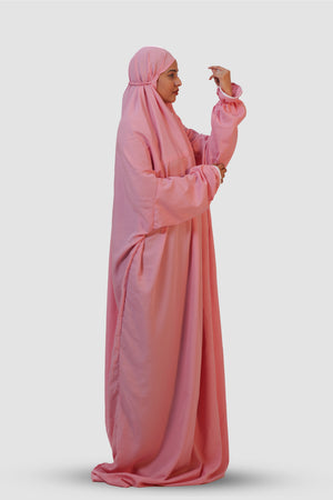 The Laya Series | Premium Plain Crepe Rose Premium Plain Crepe