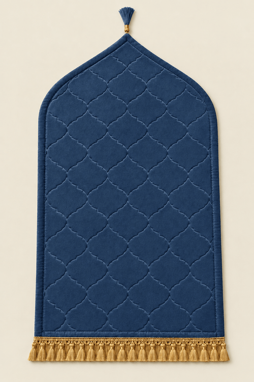 Ainaura Blue Noor Customised Prayer Mat - AinAura