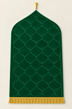 Ainaura Emerald Noor Customised Prayer Mat - AinAura