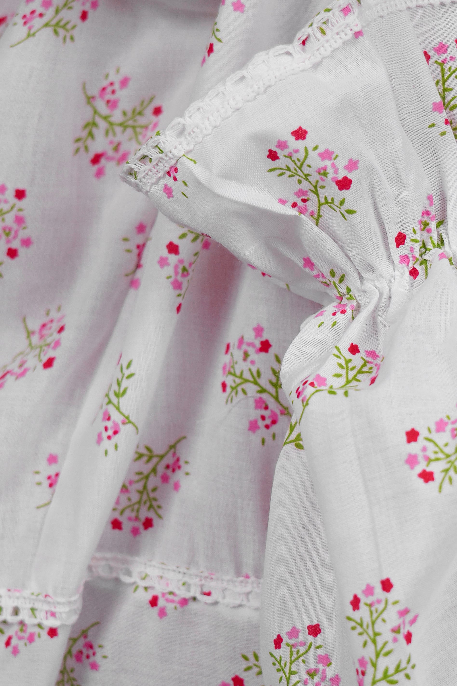 Ainaura | Premium Cotton Floral Prayer Dress