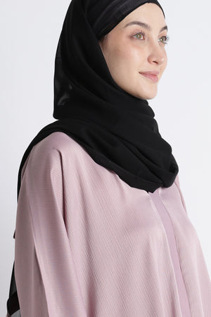 Ainaura | Desert Rose Scalloped Dubai Abaya