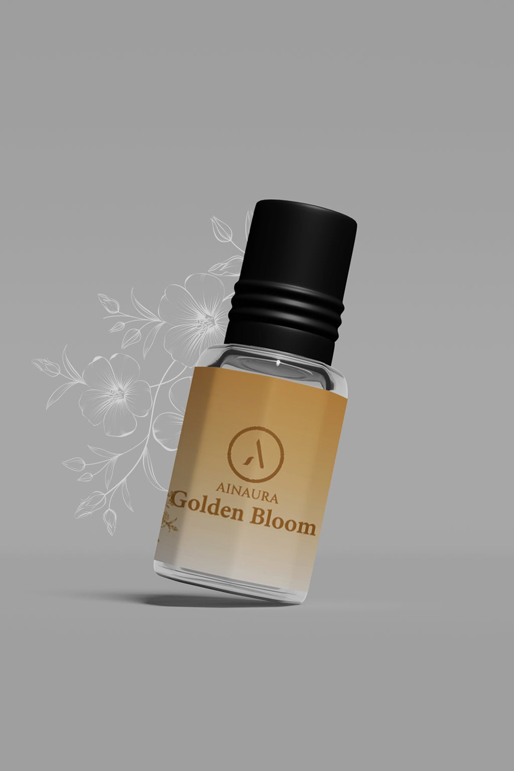Golden Bloom – Premium Attar by AINAURA - AinAura