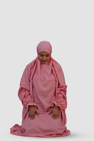The Laya Series | Premium Plain Crepe Rose Premium Plain Crepe - AinAura