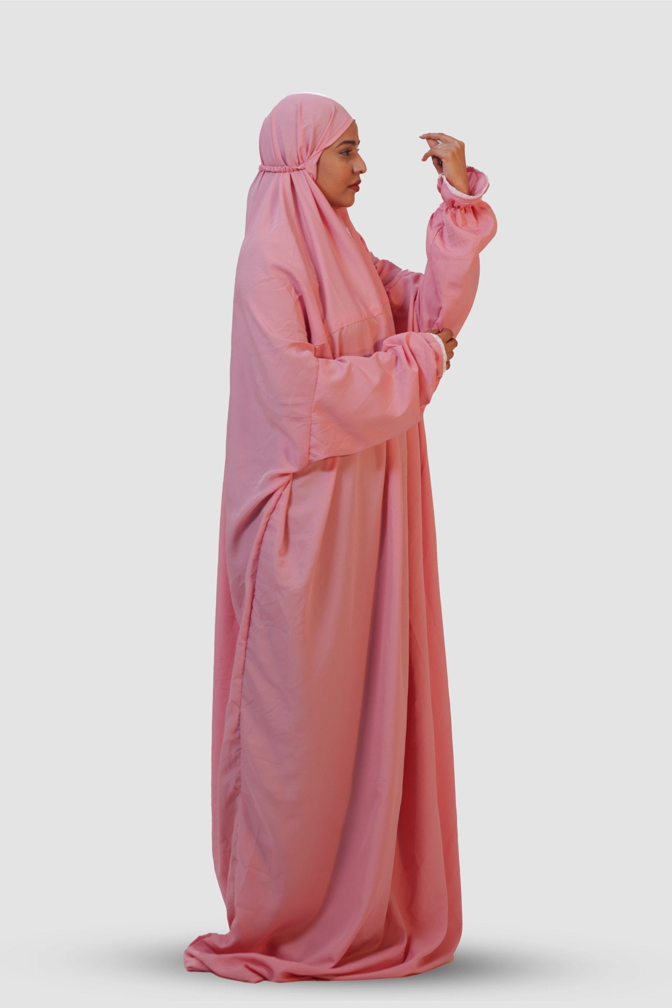 The Laya Series | Premium Plain Crepe Rose Premium Plain Crepe - AinAura