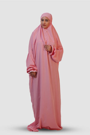The Laya Series | Premium Plain Crepe Rose Premium Plain Crepe - AinAura