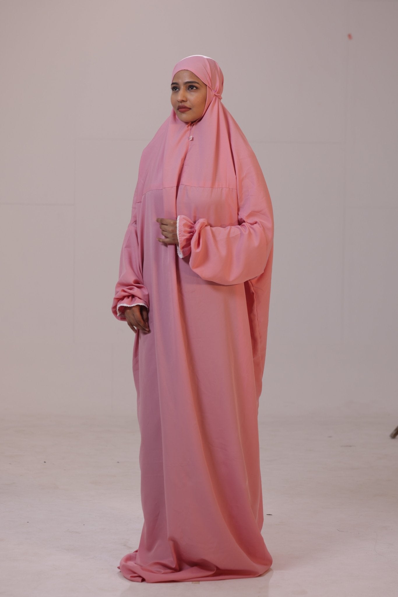 The Laya Series | Premium Plain Crepe Rose Premium Plain Crepe - AinAura