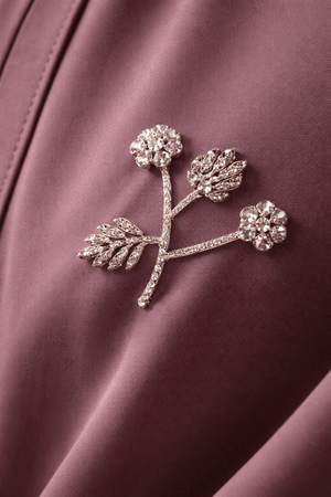 The Luxe Nida Hand-Embellished Abaya (Best for a modern, high-end feel) - AinAura