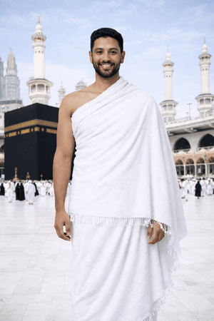 Umrah Prayer Dress – | Single Thread | Lightweight & Comfortable - AinAura