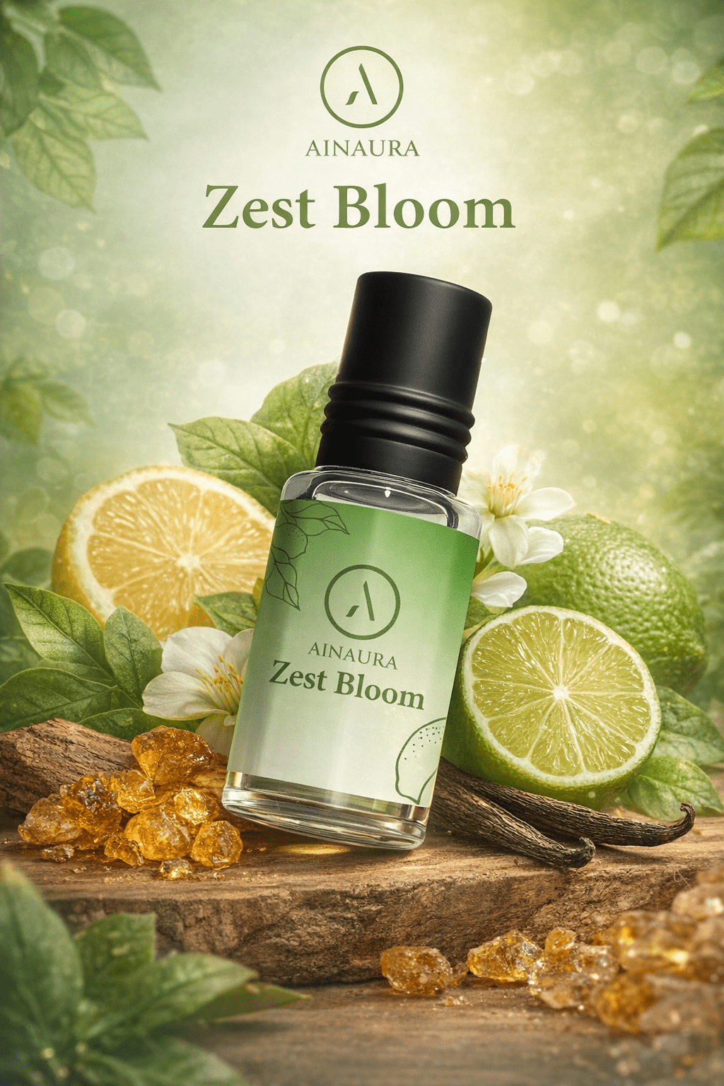 Zest Bloom – Premium Attar by AINAURA - AinAura